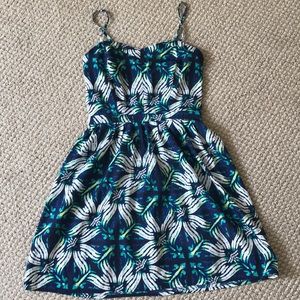 Gap Floral Print Dress